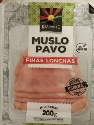 Muslo Pavo Realvalle Realvalle 200 g, code 20477783