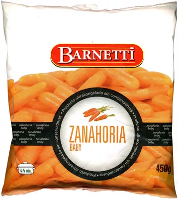 Zanahorias baby congeladas Barnetti 450 g, code 20495589