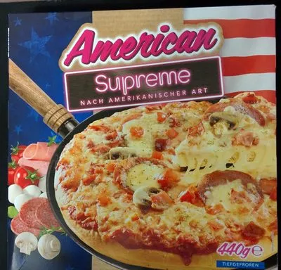 American Supreme nach amerikanischer art Trattoria Alfredo, Lidl 440 g, code 20543075