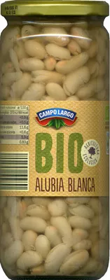 Alubias blancas cocidas Campo Largo 660 g (neto), 425 g (escurrido), 720 ml, code 20555580