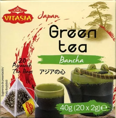 Green tea Bancha Vitasia 40 g, pyramid tea bags of  2 g, code 20564803