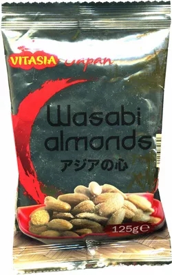 Almendras fritas con wasabi VitAsia 125 g, code 20568269