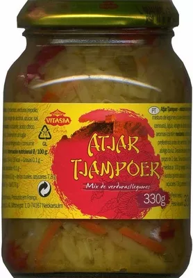 Atjar tjampoer Vitasia 330 (neto), 200 g (escurrido), 370 ml, code 20576042