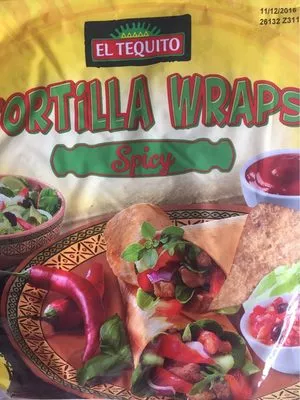 Tortilla Wraps Spicy El tequito 370 g, code 20589943