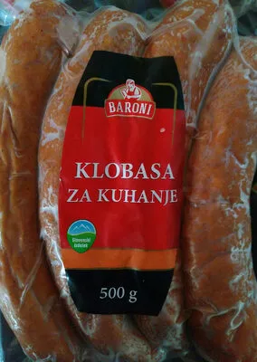 Klobasa za kuhanje Baroni 500 g, code 20605445