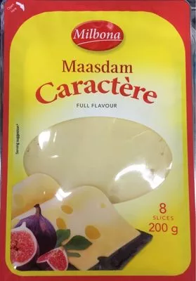 Maasdamer Caractère Milbona 200 g, code 20614089