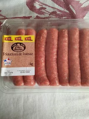 8 saucisse de toulouse L'etal Du Boucher 1 kg, code 20638979