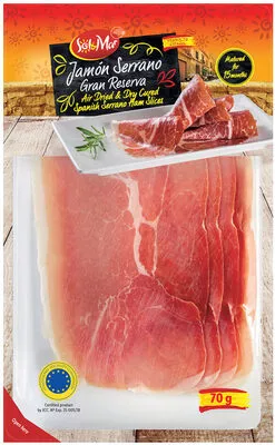 Jambon Serrano Gran Reserva Sol & Mar 70 g, code 20645144