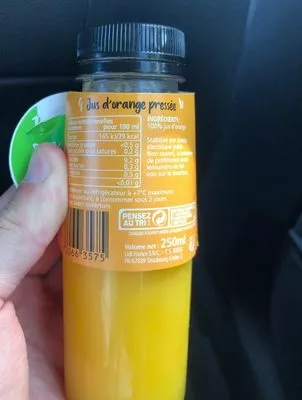 Jus d'orange pressée  , code 20663575