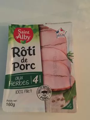 Rôti de porc aux herbes Saint Alby 160 g, code 20680732