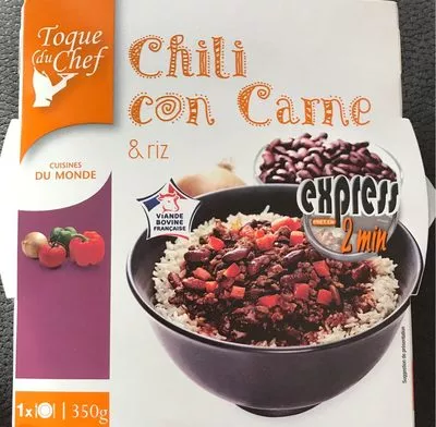 Chili con Carne & Riz Toque du Chef, Lidl 350 g, code 20680909