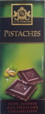 Pistaches caramélisées J.D. Gross 125 g, code 20691981