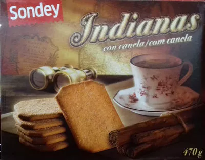 Galletas Indianas con canela Sondey 470 g  (2 x 235 g), code 20705893