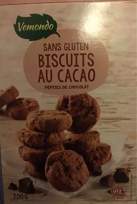 Choco chip cookies de cacao sin gluten Sondey 200 g, code 20705947