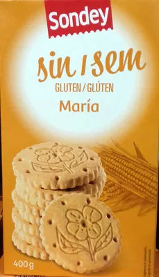 Galletas María sin gluten Sondey 400 g, code 20705954