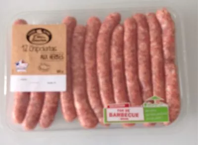 Chipolatas aux herbes L'étal du boucher, L'etal Du Boucher 660 g, code 20712419