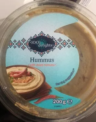 Hummus with dried tomato 1001 delights 200 g, code 20757823