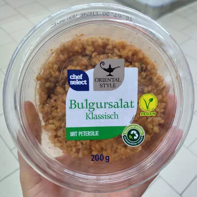 Bulgursalat Klassisch mit petersilie Chef Select 200 g, code 20757830