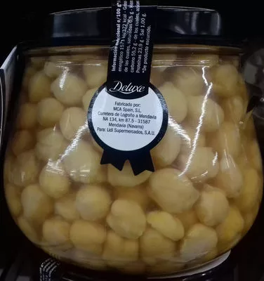 Garbanzos con trufa Deluxe 850 g neto, 520 g escurrido, 850 ml, code 20798468