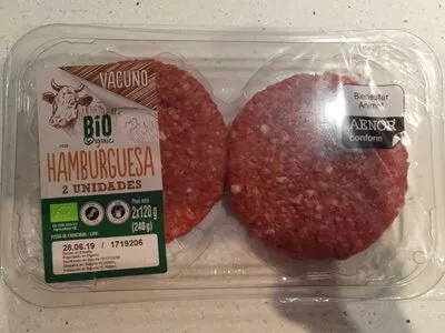 Hamburguesa bio Bio Organic 2 x 120 g, code 20799076