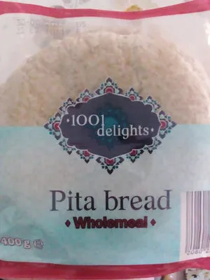 Pita bread wholemeal 1001 Delights 400 g e (6 ud.), code 20802240