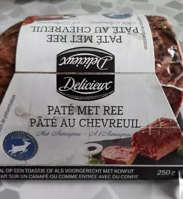 Pâté au chevreuil Delicieux 250 g, code 20806835