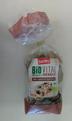 Bio vital organic gebäck Sondey 200g, code 20816766