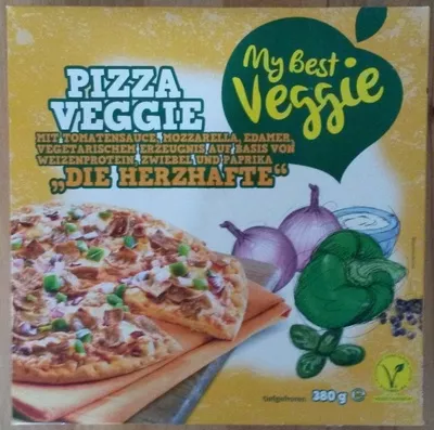 Pizza Veggie „Die Herzhafte“ My Best Veggie 380 g, code 20816872