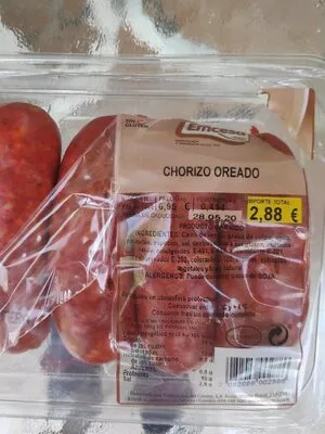 Chorizo oreado Emcesa , code 2082086002886