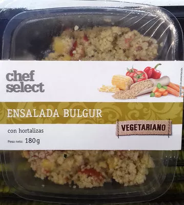 Ensalada bulgur con hortalizas Chef Select 180 g, code 20842895