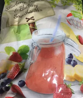 Smoothie mix fresas, plátano y arándanos Lidl , code 20884161