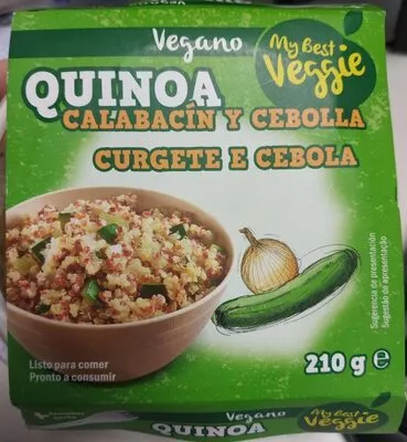 Quinoa calabacín y cebolla My Best Veggie 210 g, code 20902995