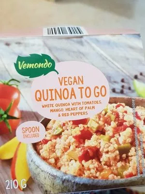 Quinoa con tomate, pimiento piquillo y mango My Best Veggie, Vemondo 210 g, code 20903015