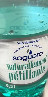 Eau minerale naturelle, naturellement pétillante Saguaro 0,5 L, code 20940713