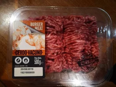 Burger meat cerdo vacuno Lidl 500 g, code 20944179