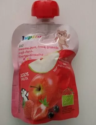 Bio organic manzana-pera-fresa-grosella Lupilu 90 g, code 20995621