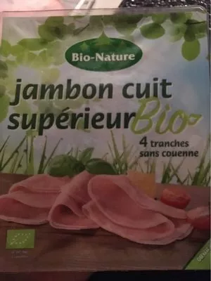 Jambon cuit superieur Bio Nature 120 g, code 20996727