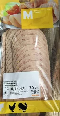 Charcuterie de volaille Migros 184 g, code 2125415002857