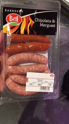 Chipolata & Merguez Bell 293 g, code 2125970007601