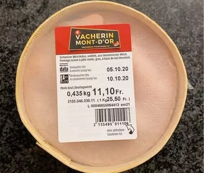 Vacherin Mont-d’Or  , code 2135495011106