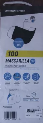 Mascarilla higiénica reutilizable Decathlon 1 unidad, code 2142587250008