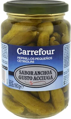 Pepinillo sabor anchoa Carrefour , code 2147938290009