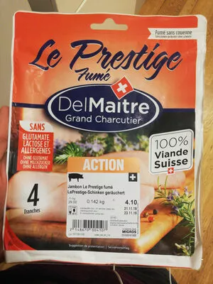 Le prestige fumé DelMaitre 142g, code 2148670004107