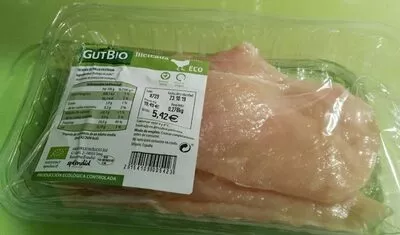 Pechuga de pollo fileteada GutBio , code 2154109005423