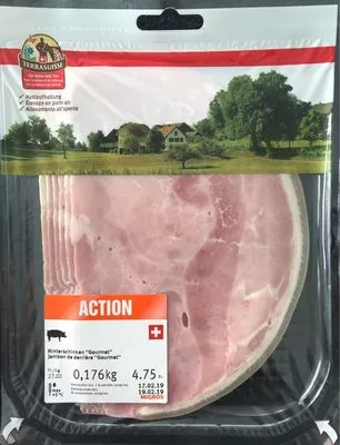 Jambon de derrière gourmet Terrasuisse , code 2162257004755