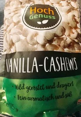 Vanilla Cashews Hoch Genuss 125g, code 2200223566118