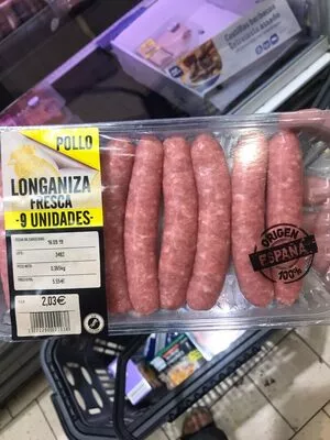 Longaniza fresca de pollo  , code 2200290002038