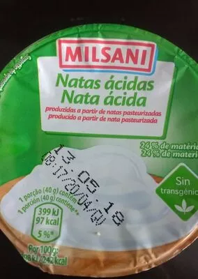 Nata ácida Milsani 200 g, code 22006271