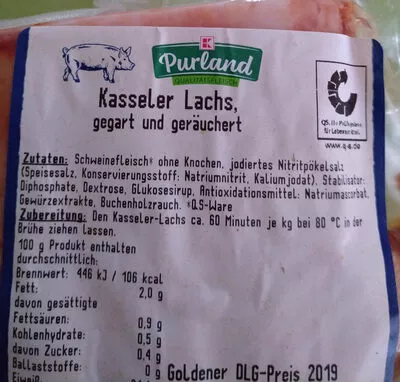 Kasseler Lachs K Purland 1 Kg, code 2205401005656