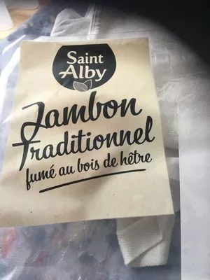 Jambon Saint Alby, Lidl 173 g, code 2205872001997